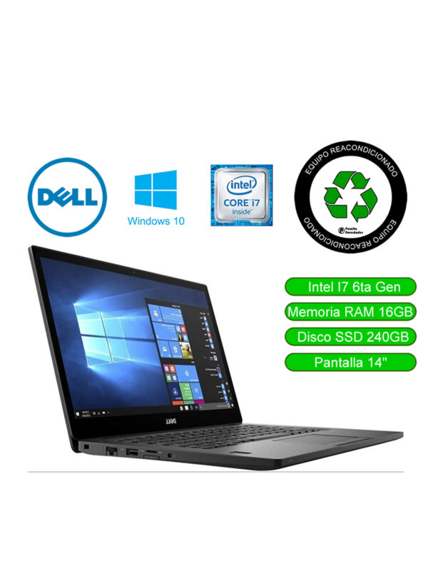 Notebook Dell Latitude 7470 (Reacondicionado) – Rendimiento Profesional a Bajo Costo - 1169955
