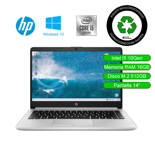 Notebook HP 348 G7 (Reacondicionado) – Rendimiento confiable a un precio accesible